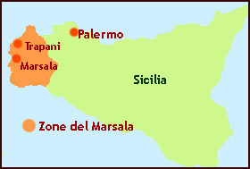 cartina del marsala